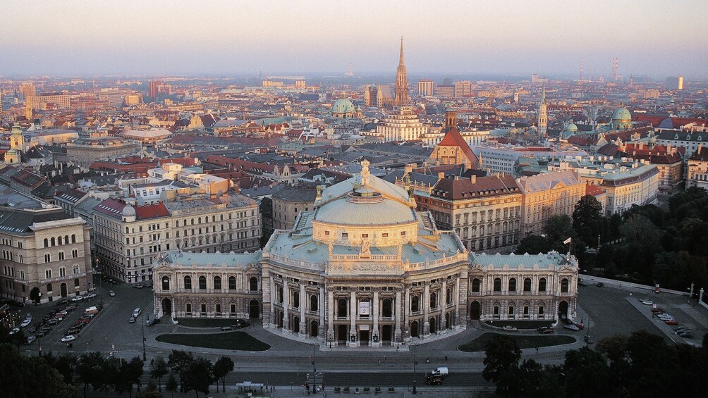city view in prague