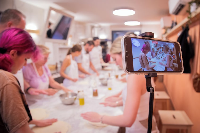 Pizza & Gelato Evening Cooking Class