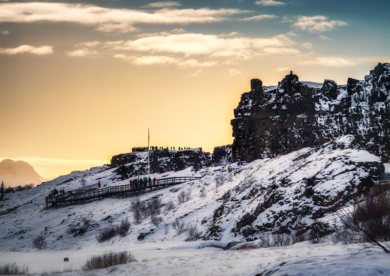 Super Jeep & Snowmobile Tour of the Golden Circle