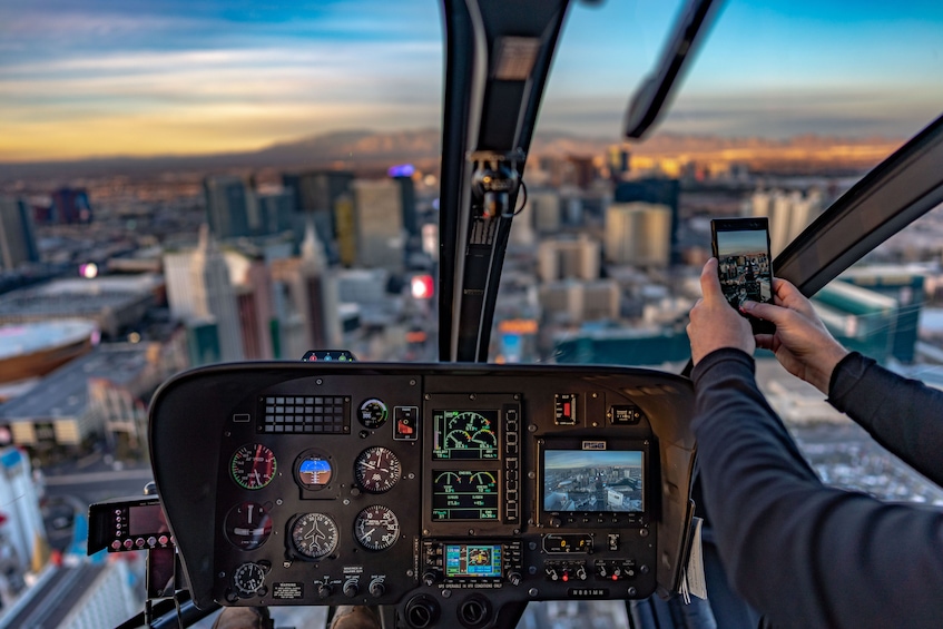 Evening Helicopter Flight with Optional Transportation