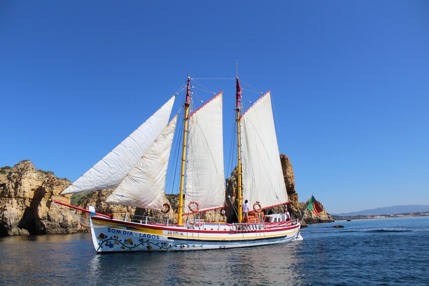 Lagos Boat Trips to Ponta da Piedade Grottoes & Sagres Bay