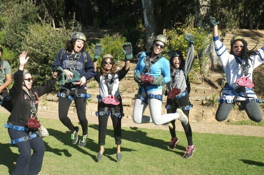 Zipline Cape Town - From Foot of Table Mountain Reserve 