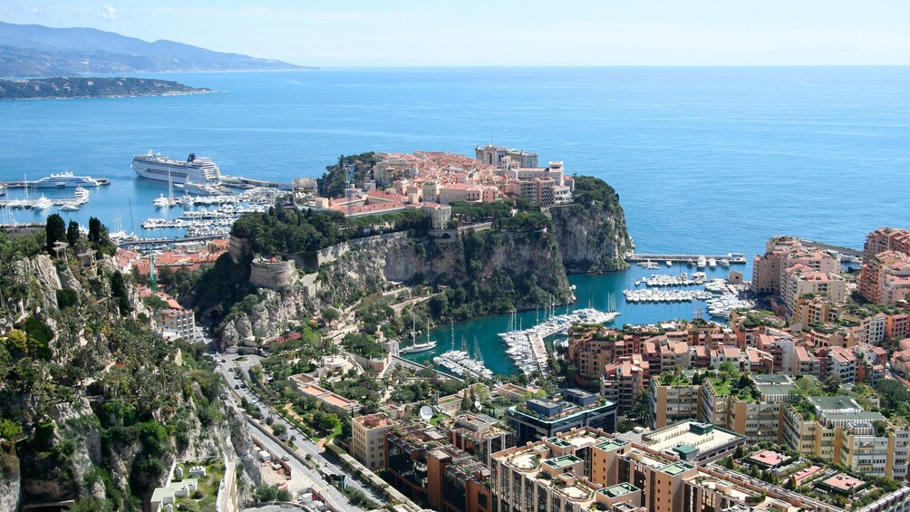 Sunny view of Monaco 