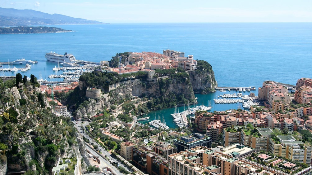 Sunny view of Monaco