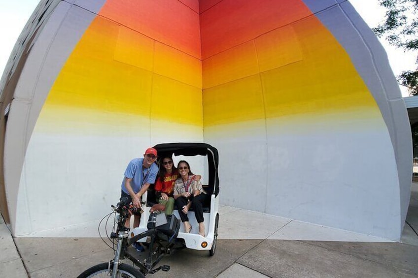 Austin Mural Selfie Tour by Pedicab