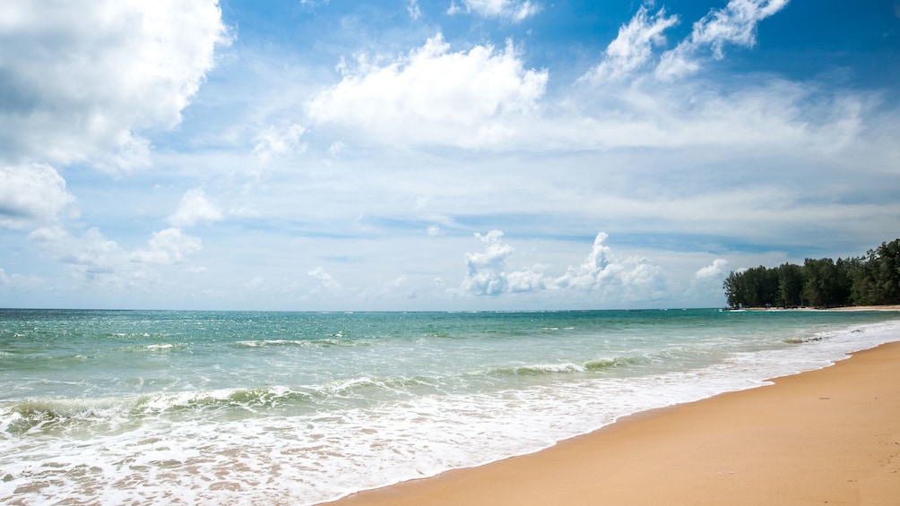 sunny day at the beach in Phuket