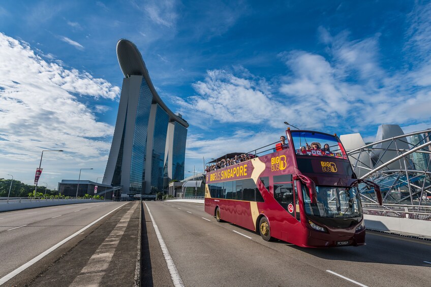 Big Bus Singapore Hop-on Hop-off Tour (6 Routes)