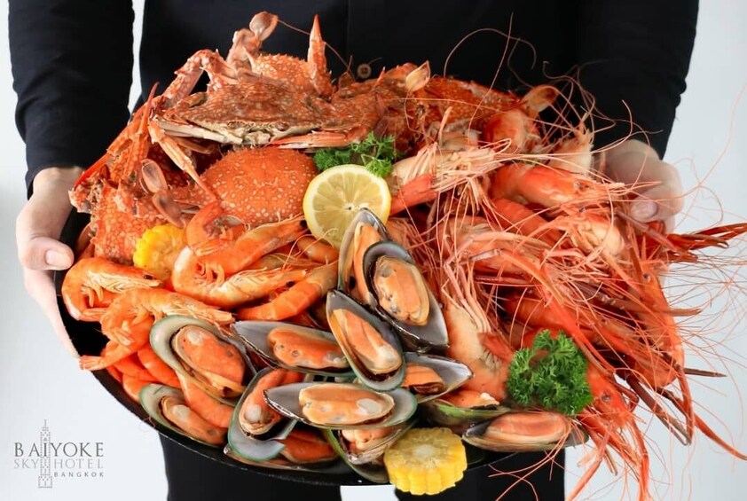 Baiyoke Sky Hotel Observation Deck Ticket & Lunch or Dinner