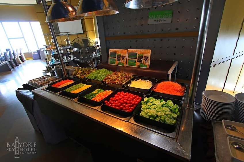 Baiyoke Sky Hotel Observation Deck Ticket & Lunch or Dinner