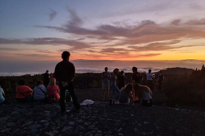 Sunset and Stars at Teide National Park