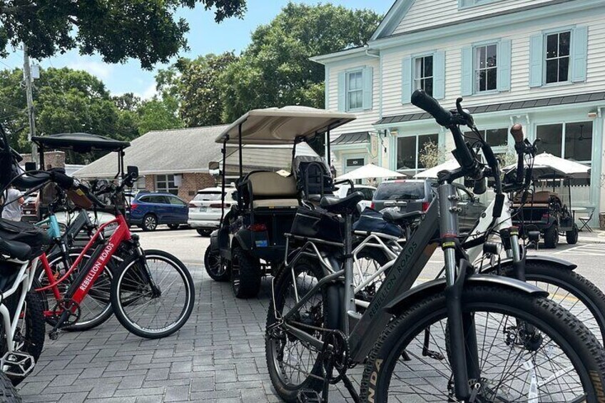 Electric Bike Tour: Coastal Cruise our Low Country Roads & Shores