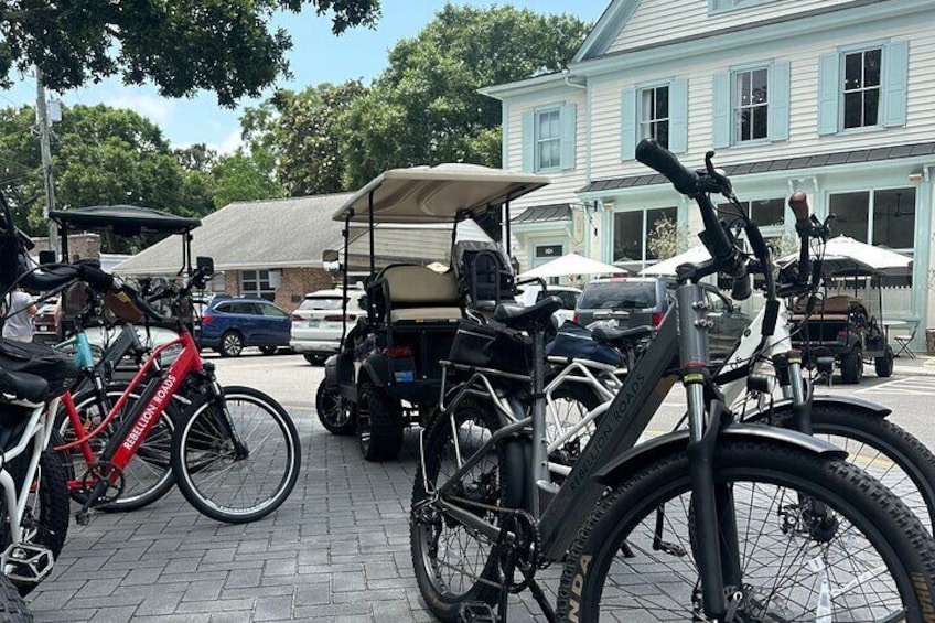 Electric Bike Tour: Coastal Cruise our Low Country Roads & Shores