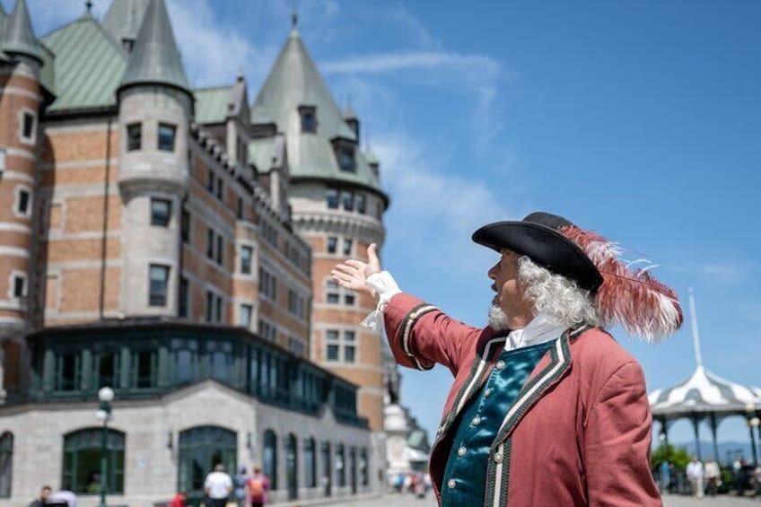 Guide in Period Costume