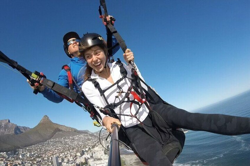 Tandem Paragliding in Cape Town
