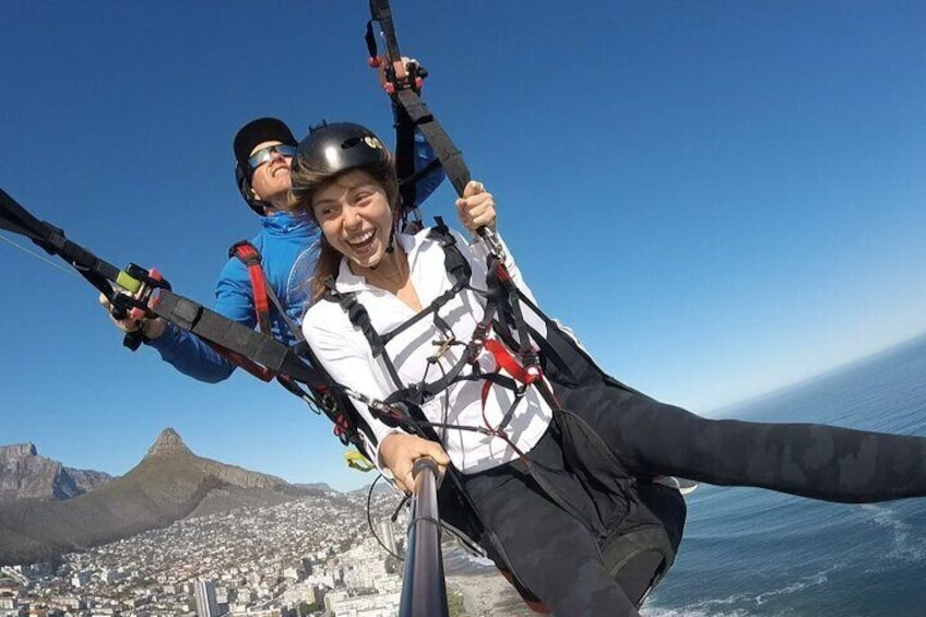 Tandem Paragliding in Cape Town