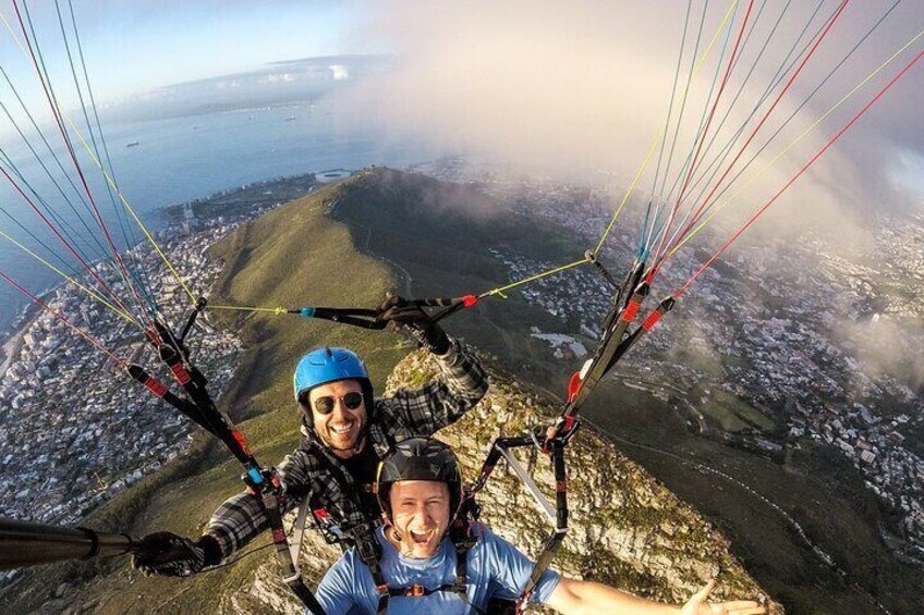 Tandem Paragliding in Cape Town