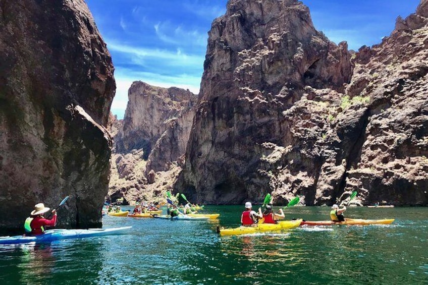 Emerald Cave Kayak Tour with Optional Las Vegas Pickup
