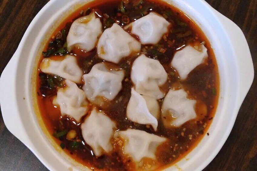 Chilli Oil Dumplings