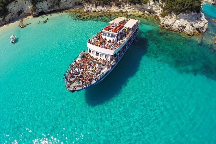 Paxoi, Antipaxoi and Blue Caves Cruise from Corfu