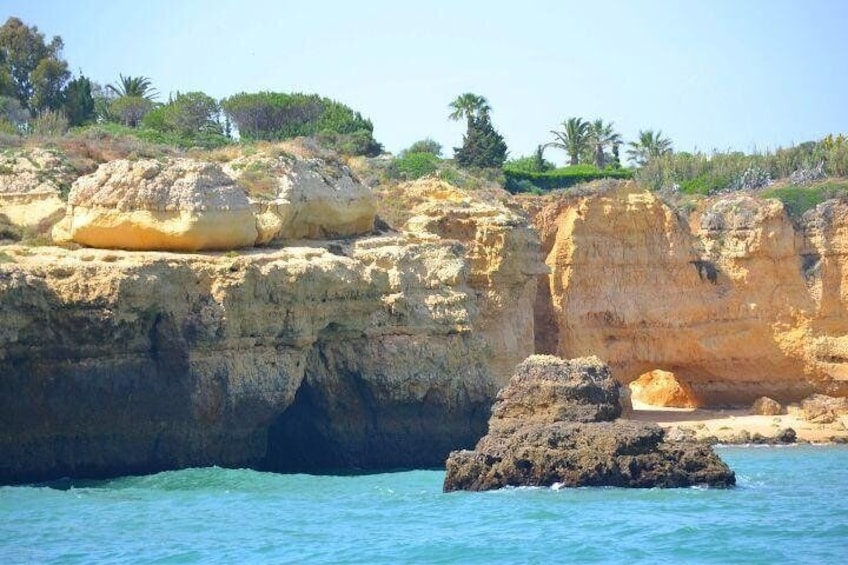 Benagil Secrets: Jeep and Boat Tour with Wine Tasting