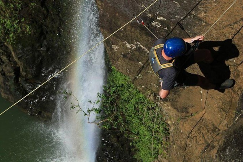 Rappel Maui Waterfalls and Rainforest Cliffs