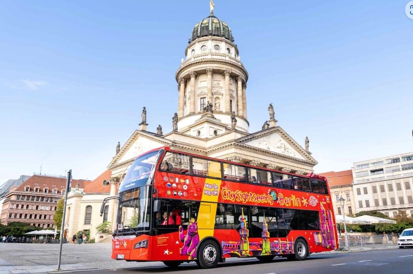 Discover Berlin Hop-on Hop-off Red Bus Tour & Optional Boat Tour