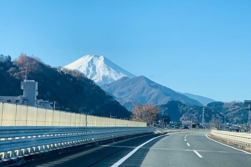 Private Full-Day Mt Fuji Hakone Tour English driver guide by Car