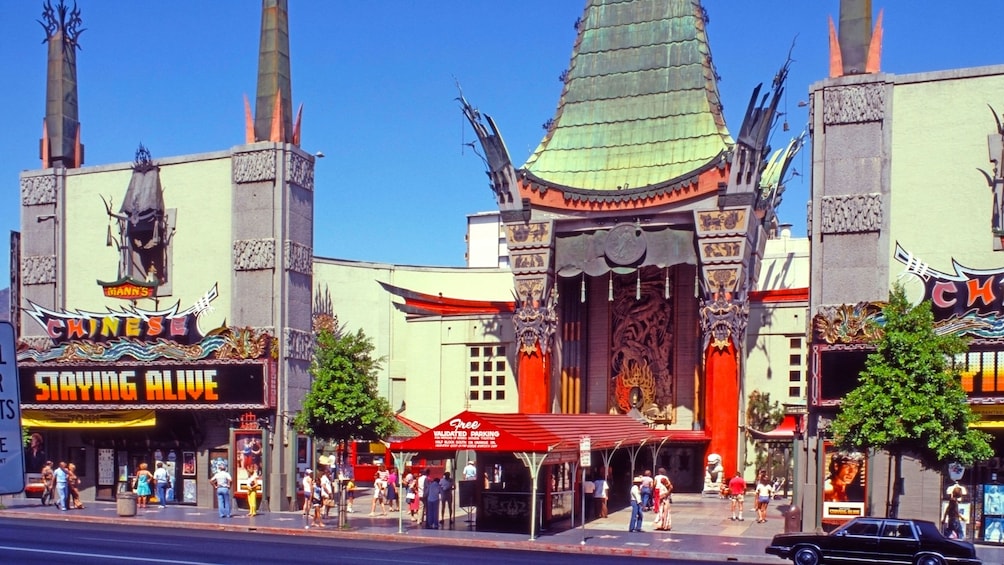 Hollywood Boulevard in Los Angeles.