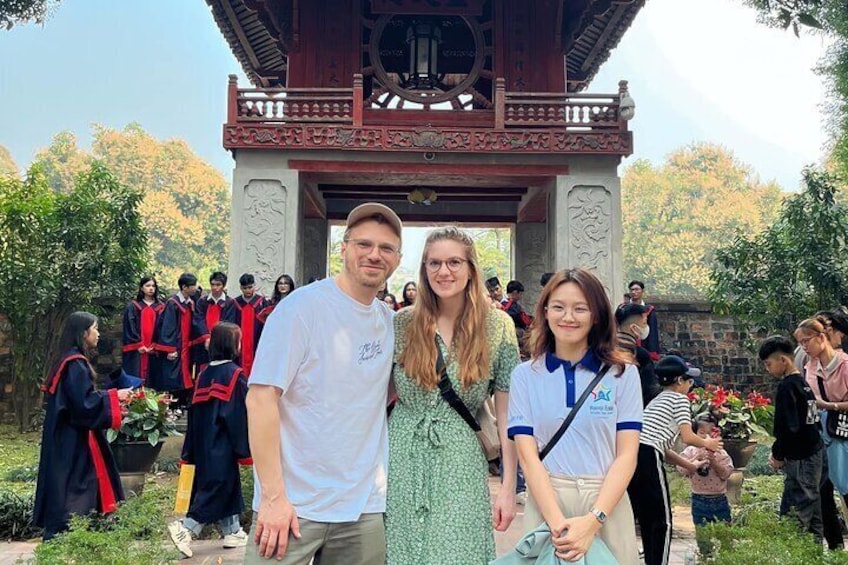 Stop by:
Temple of Literature - National University: The first university of Vietnam