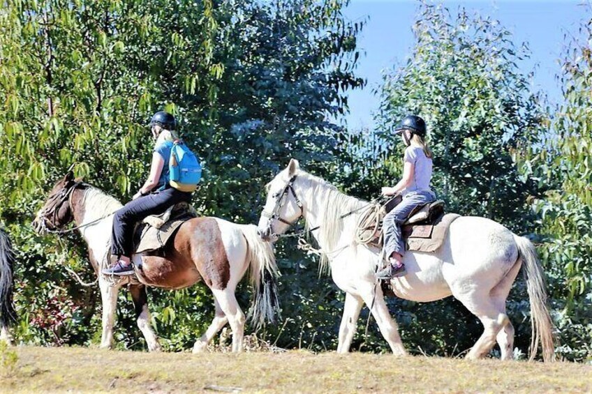 Horse Riding Chacan Mountain And Temple Of The Moon