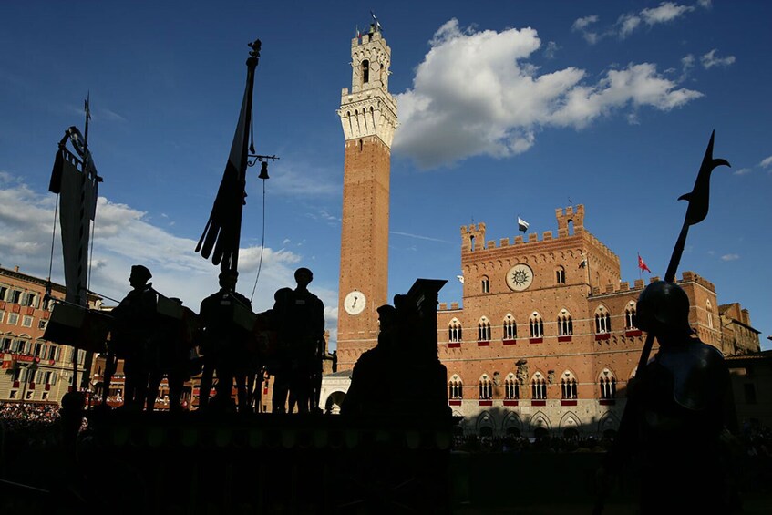 Special Event Palio of Siena Horserace with Dinner
