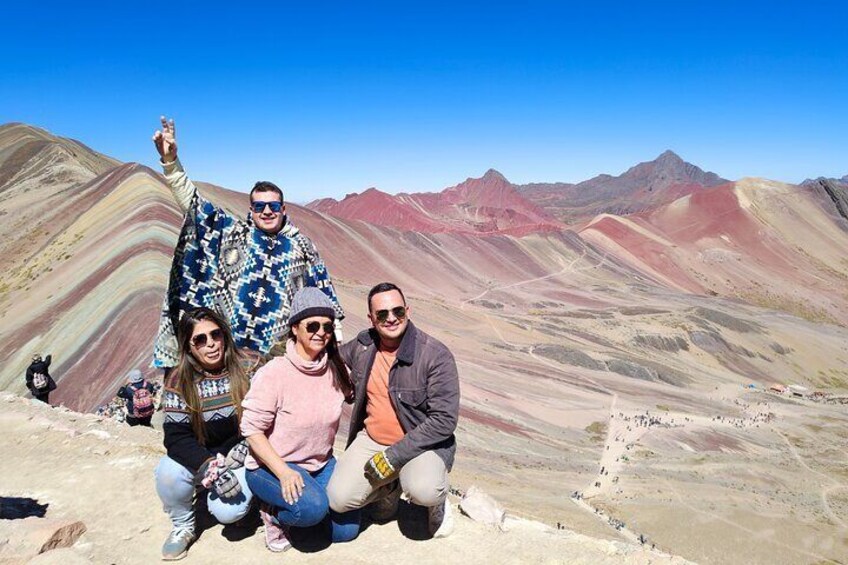 Rainbow Mountain In Quad Bike
