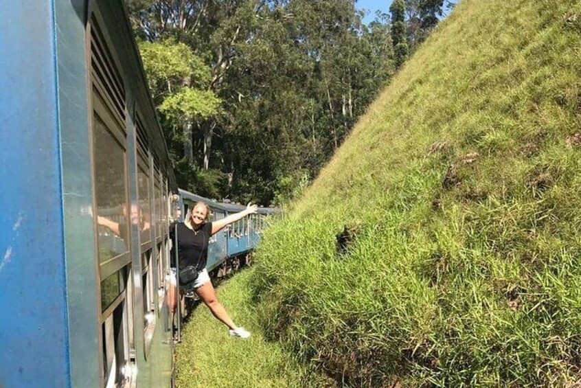 The famous Blue Train