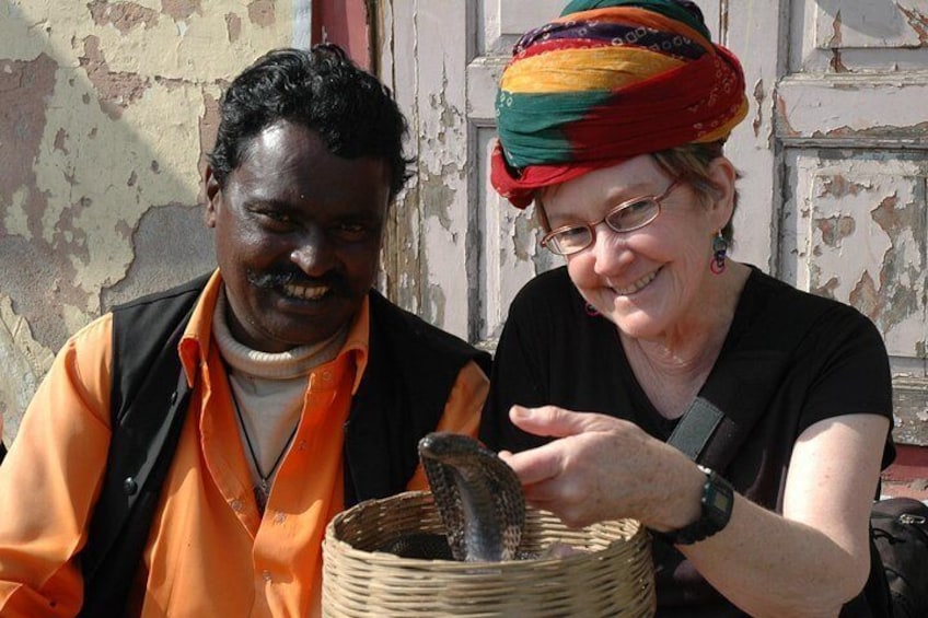 Snake Charmer in Jaipur