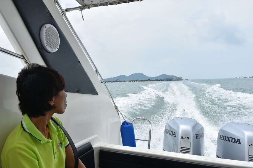 Koh Phi Phi to Krabi by Arisa Speed Boat Group