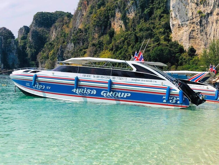 Koh Phi Phi to Krabi by Arisa Speed Boat Group