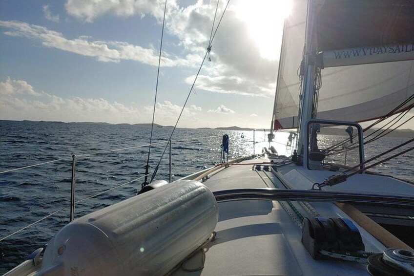 Sailing into the Sunset.