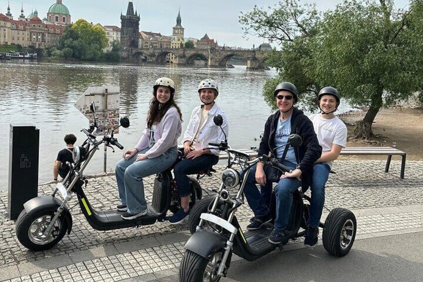 Live-Guided Tour - Trike-Harley Adventure of Prague