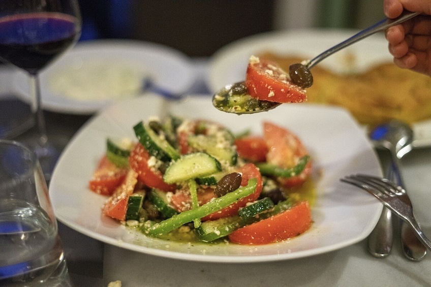 Small-Group Greek Cooking Class & Dinner