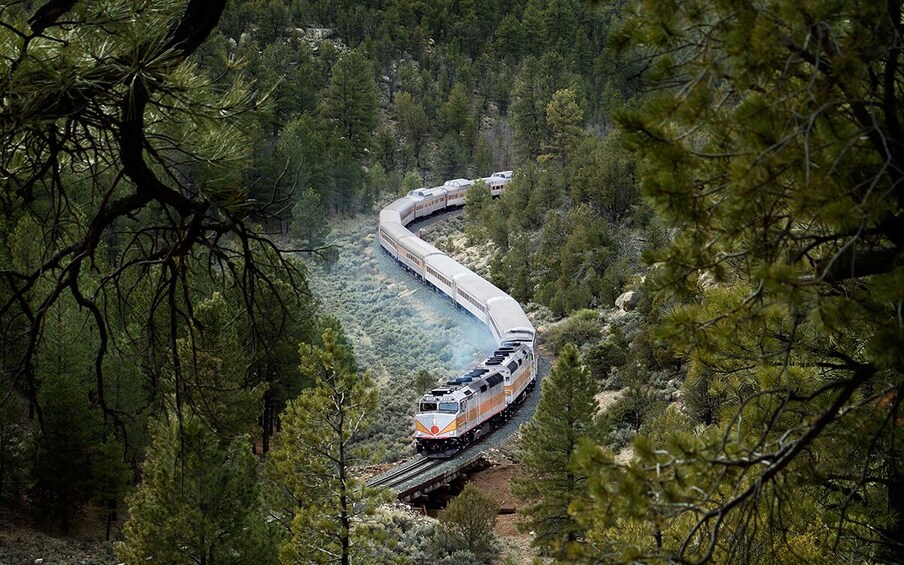 Grand Canyon Tour with Train Ride