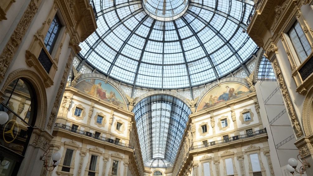 Building interior in Milan