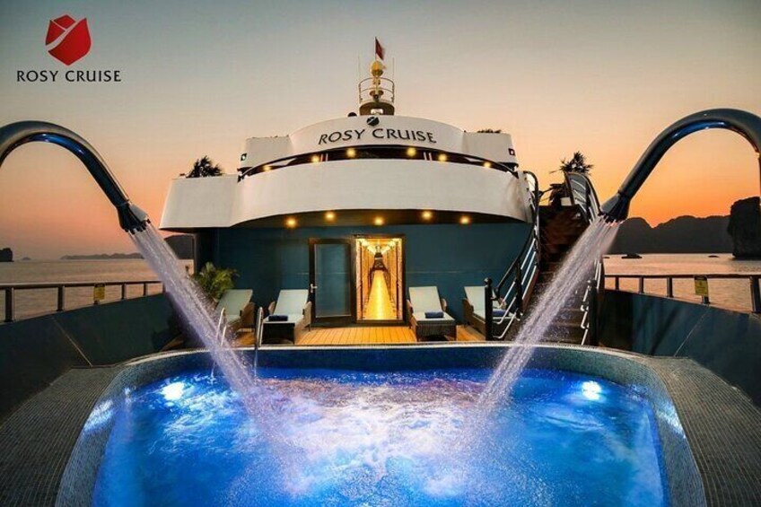 Rosy Cruise - Best Halong Bay Luxury 5 Star Cruise (2D1N)