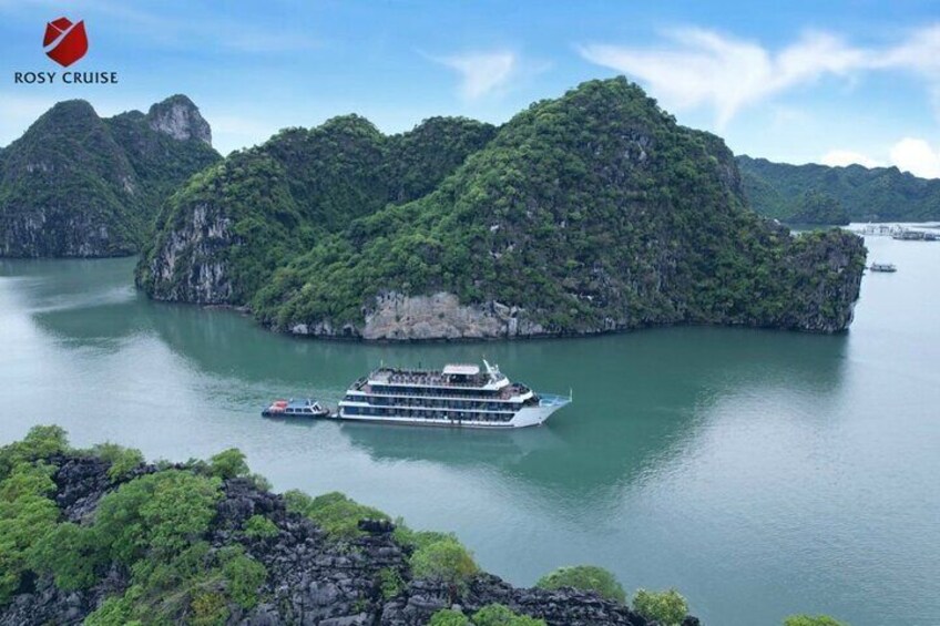 Rosy Cruise - Best Halong Bay Luxury 5 Star Cruise (2D1N)