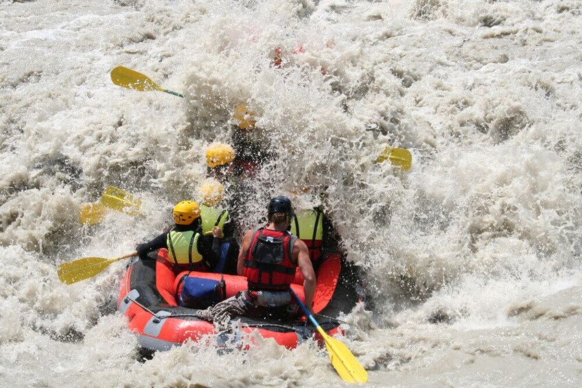 Rafting in Interlaken from Zürich