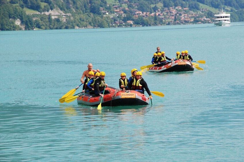 Rafting in Interlaken from Zürich