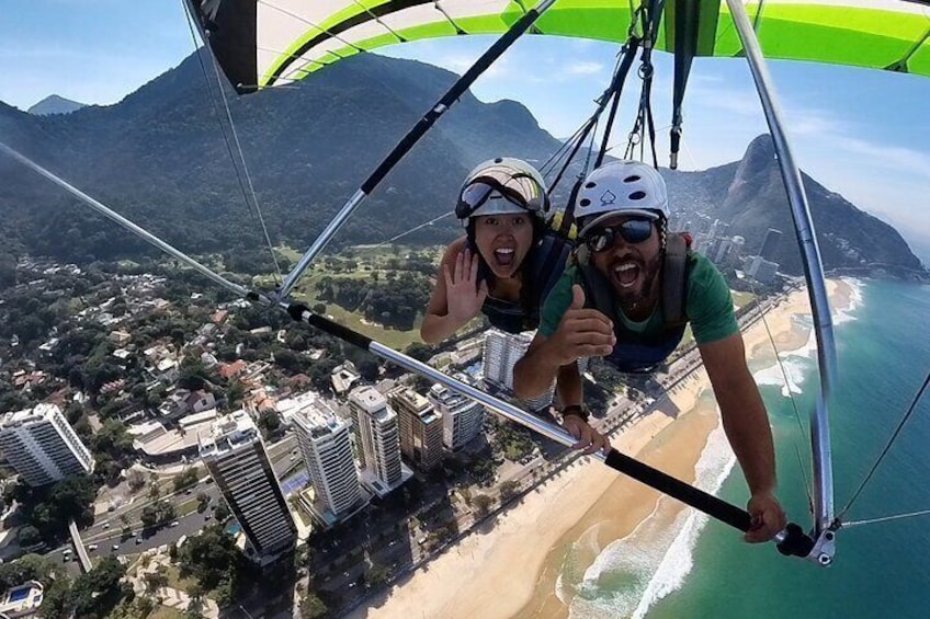 Experience Hang Gliding or Paragliding in Rio