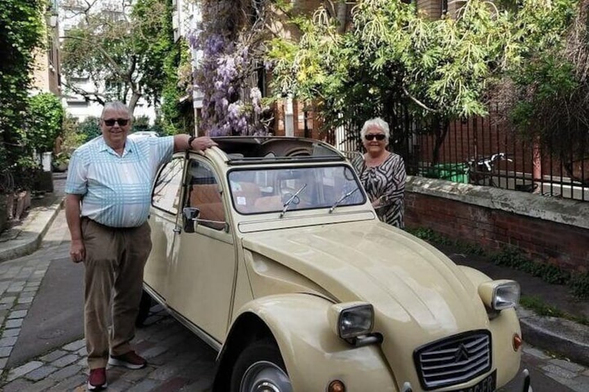 Vintage 2CV Adventure: 2-Hour Paris Secrets Tour