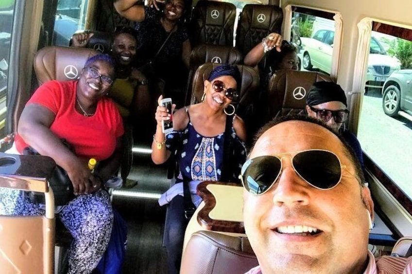 small group minibus tour