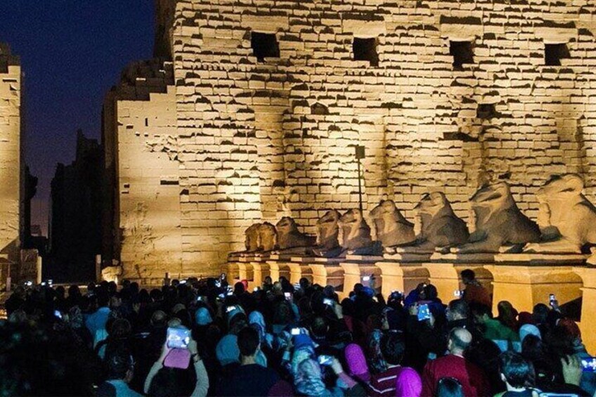 Karnak Sound and Light Show with Private Transport