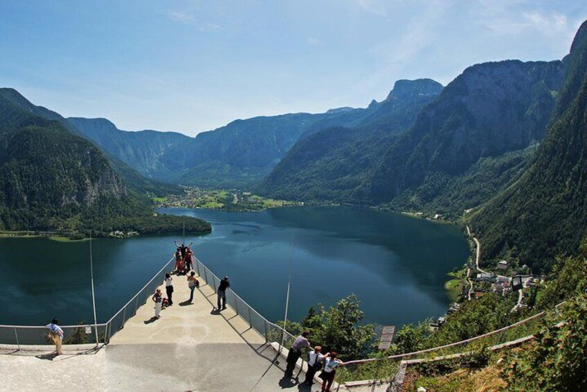 Hallstatt and Alps, incl. Skywalk visit, small group tour